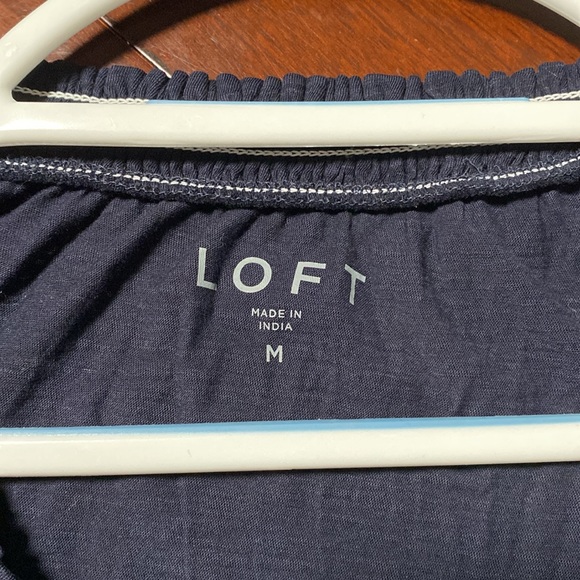 Loft Bubble Hem Top (EUC) - Picture 4 of 4